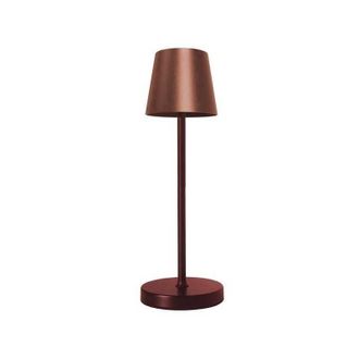 Vigor L&aacute;mpara De Mesa Vigor Virna 180 Lm Con Regulador De Intensidad Caf&eacute;