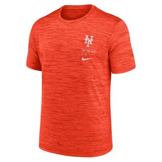 Nike New York Mets Velocity Nike Mens Dri-FIT MLB T-Shirt in Orange | NKPQ89LNME-J0N