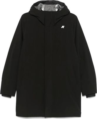 K-Way Impermeabile Tommy Bonded - Nero