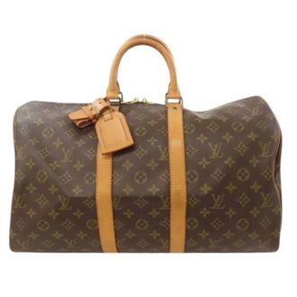 Louis Vuitton Pre-owned Weekend Bags, female, Brown, Size: ONE SIZE Pre-owned Monogram Boston Bag