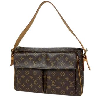 Louis Vuitton Pre-owned Shoulder Bags, female, Brown, Size: ONE SIZE Pre-owned Vintage Shoulder Bag