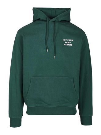 Dr&ocirc;le de Monsieur Le Hoodie Slogan Sweatshirt