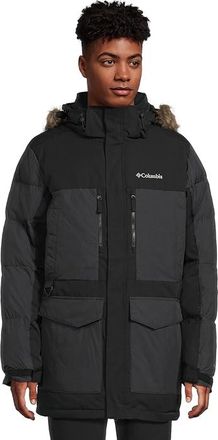 Columbia Marquam Peak Fusiontm II Parka Mens Jacket Black 2 : SM, Cotton/Polyester