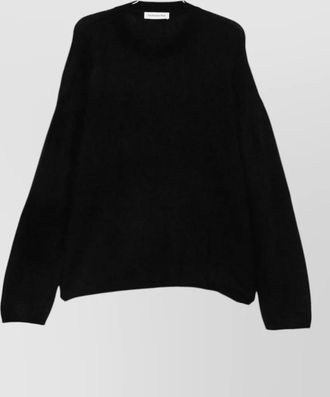 Frankie Shop silk crewneck sweatshirt