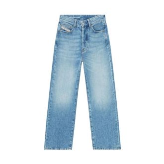 Diesel Jeans - female - Diesel - Straight Fit Jeans - Blue - W26 - Jeans