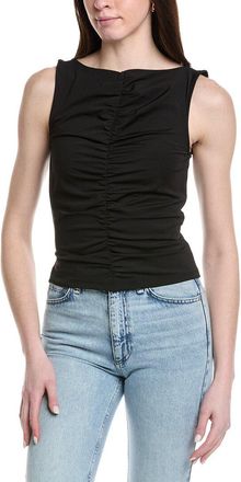 Frame Denim The Ruched Sleeveless Top