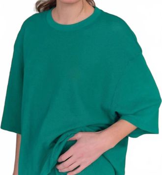 American Vintage Atatrip Short Sleeve Tee In Verdure