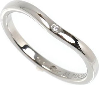 Cartier Platinum Platinum 950 Wedding Ring (Pre-Owned)