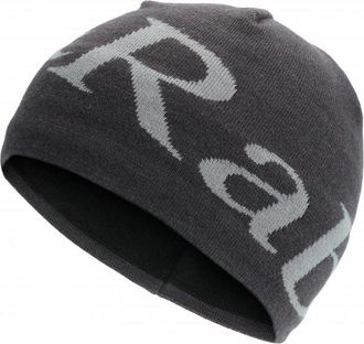 RAB Logo Beanie M&uuml;tze - Unisex | grau