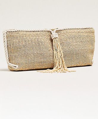 Aran&aacute;z Belinda Beaded Clutch