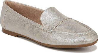 Naturalizer Soul Naturalizer Bebe Loafers Womens Silver Faux Leather Slip On Hawk3303