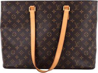 Louis Vuitton Brown Monogram Canvas Luco (Authentic Pre-Loved)