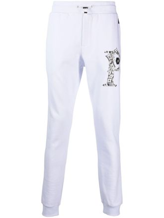 Philipp Plein Trainingsbroek met logoplakkaat - Wit