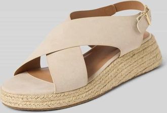 Only Wedges mit Peep Toe Modell MINERVA-2 in Ecru, Gr&ouml;&szlig;e 37