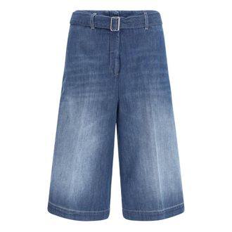 True Royal Shorts in denim con cintura - - Shorts - Donna - Blu - L