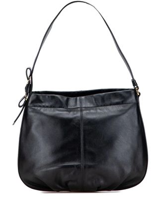 Ferragamo 2010-2025 Leather Vara shoulder bag - women - Calf Leather - One Size - Black