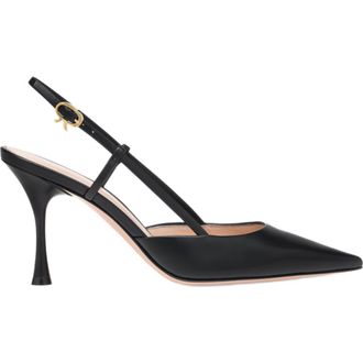 Gianvito Rossi Ascent Slingback in Black at Nordstrom, Size 34.5