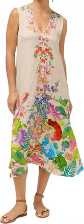 Johnny Was Midi Eva Dress In Thoria