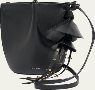 Givenchy Snap Nano Leather Bucket Crossbody Bag
