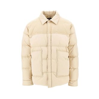 Herno Piumino in misto cotone - - Jackets - Uomo - Beige - M