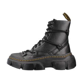 Dr. Martens Schoenen, Dames, Zwart, 39 EU, Stijlvolle Veterschoenen