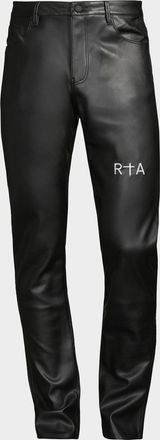 Rta Bryant Faux Leather Pants