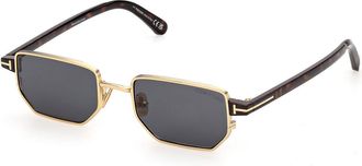Tom Ford FT1360 LIAM-02 30A Mens Sunglasses Gold Size 51