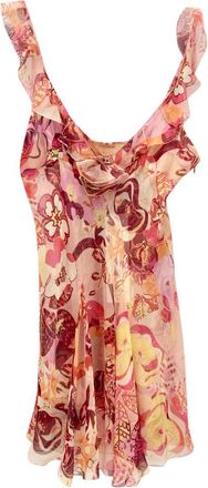 Emanuel Ungaro Patterned Silk Tunic Size S