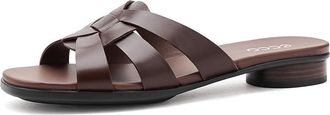 Ecco Sculpted Alba 25 Woven Womens Sandals Potting Soil : EU 42 (US Womens 11-11.5) M, Leather