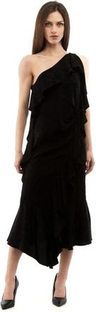 Moschino Viscose Casual Jurk - Dames - Feestkleedjes - Zwart - S - Kleedjes