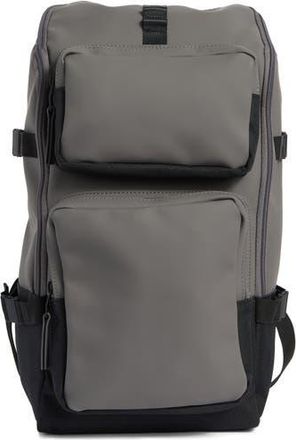 Rains Waterproof Trail Cargo Backpack in Grey at Nordstrom Rack