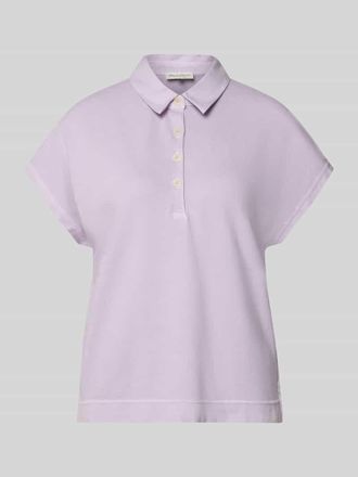 Marc O'Polo Regular Fit Poloshirt aus reiner Baumwolle in Flieder, Gr&ouml;&szlig;e XXL