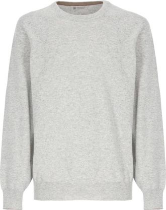 Brunello Cucinelli Hombre, Jerseys, Gris, Talla: XL