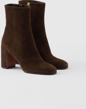 Prada Suede booties