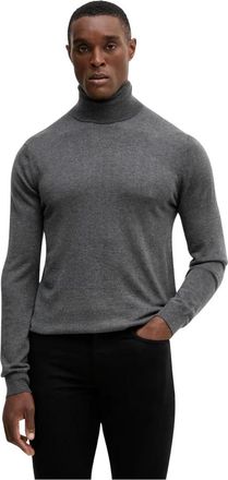 Guess JIM Turtleneck - Heren - Coltruien - Grijs - S - Wol - Truien & Vesten