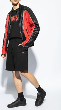 Diesel Shorts P-BISC-D, Mens, Black