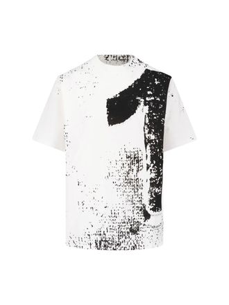 Maison Margiela White 10 Printed Cotton T-Shirt