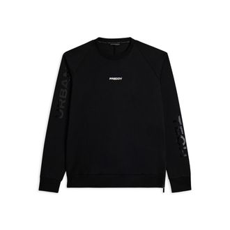 Freddy Felpa girocollo con zip laterale e stampe sulle maniche