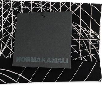 Norma Kamali ELECTRIC CIRCUS SINGLE BREASTED BLACK JACKET