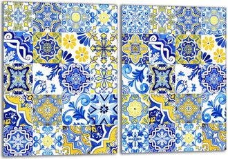 OEM Placa Protectora De Vidrio Para Estufa 2x40x52 Mosaico