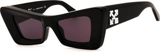 Off-white ACCRA 1007 Womens Sunglasses Black Size 49