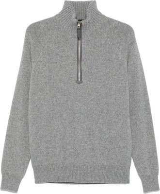 Casablanca Black Intarsia Cotton Pullover-Uomo