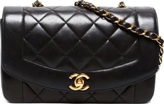 Chanel Borsa a spalla Diana mini 1991-1994 - Nero