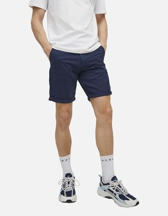 Jack & Jones Mens Jack & Jones Mens Bowie Shorts Solid Chino Shorts - Navy - Size: 35/34/32