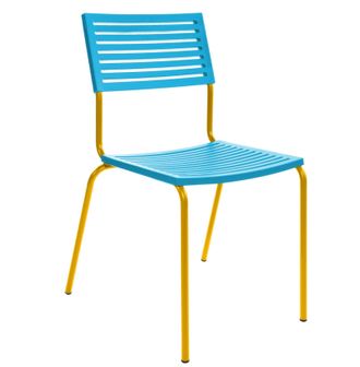 Schubiger M&ouml;bel Gartenstuhl Bodensee Lamello ohne Armlehne