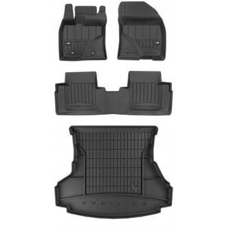 OEM Set Alfombrillas De Goma 3d Toyota Avensis 3 Sed&aacute;n 2009-2018