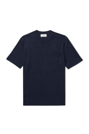 Mr P. Linen and Organic Cotton-Blend T-Shirt
