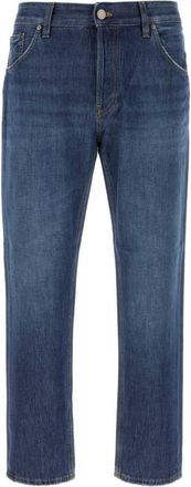 Pantaloni Torino Blue Regular Solid Jeans