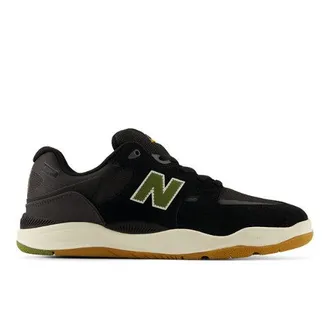 New Balance Hombre NB Numeric Tiago Lemos 1010 en Negro/Verde, Gamuza/Malla, Talla 41.5