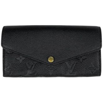 Louis Vuitton Pre-owned Monogram Empreinte Wallet - - Pre-owned - Donna - Nero - ONE SIZE